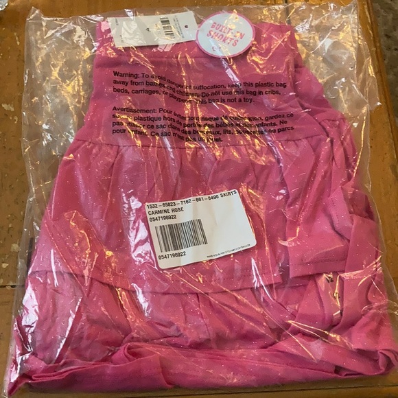 Justice glitter tiered ruffle skirt - Picture 2 of 5